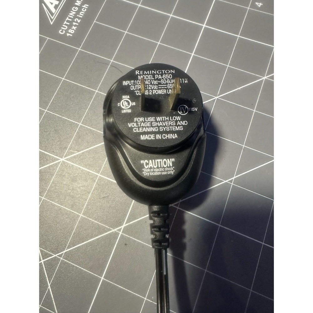 Original OEM Remington Charger Power Supply PA-650 For Titanium Shaver R-510